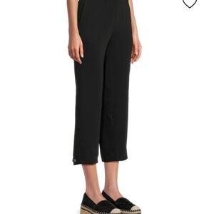 Karl Lagerfeld Black Cropped Women's Pants  NWT